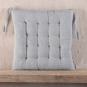 Μαξιλάρι Καρέκλας (40x40) Rythmos Trype Grey Striped