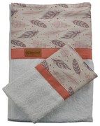 Παιδικές Πετσέτες (Σετ 2τμχ) Bebe Stars Boho 3135