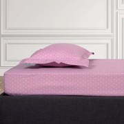 Σεντόνι King Size Με Λάστιχο (180x200+35) Greenwich Polo Club Loft Dots Ροζ