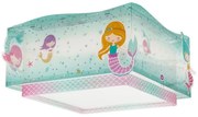 Πλαφονιέρα Παιδικό Φωτιστικό Οροφής 63446 Mermaids Ango-63446-Πολύχρωμο 63446