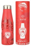 Θερμός 500ml Travel Flask Olympiacos BC Edition Estia Home Art 00-27179