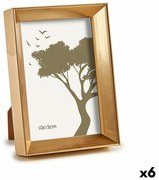 Κορνίζα Gift Decor Χρυσό Γυαλί Πλαστική ύλη (x6)