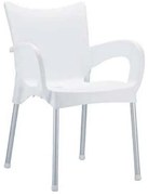 ROMEO WHITE ΠΟΛ/ΝΑ ΠΟΛ/ΝΙΟΥ/ΑΛΟΥΜ. 58Χ53Χ83εκ. SIESTA 58Χ53Χ83εκ.