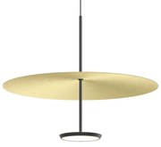 Φωτιστικό Οροφής Sky Dome 24 10764/10766 61x44,4cm Led 1250lm 18W Black-Brass Pablo Designs