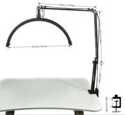 Επαγγελματική λάμπα Half Moon 3000K/4500K/6000K HD-M3X - Smart Moonlight