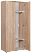 ΝΤΟΥΛΑΠΑ ΜΕ ΔΥΟ ΠΟΡΤΕΣ 80x47x187 εκ SONOMA