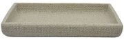 Σαπουνοθήκη 835584 20x12x2,3cm Beige Ankor Polyester