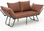 Καναπές - Κρεβάτι Διθέσιος Viper 859FTN2860 859FTN2860 150x60x78cm Light Brown