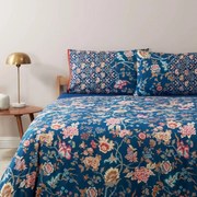 Παπλωματοθήκη Vicenza (Σετ 4τμχ) Petrol Bassetti Υπέρδιπλo 250x210cm 100% Cotton