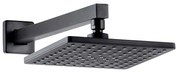 Κεφαλή ντους με βραχίονα DELOS Black G38E KARAG