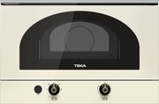 Teka MWR 22 BI Vanilla Brass Εντοιχιζόμενος Φούρνος Μικροκυμάτων 22lt Μπεζ