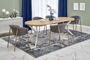 PERONI table golden oak/white DIOMMI V-PL-PERONI-ST-D.ZŁOTY/BIAŁY DIOMMI-60-22641