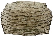 Πιάτο Γλυκού Ramos HOR1097K6 19x17cm Anthracite Espiel Glass