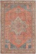 Χαλί Plumeria 3639 Terra-Blue Βιοκαρπέτ 120X180cm