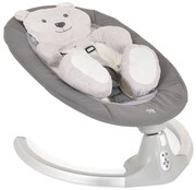 Ηλεκτρικό Ρηλάξ - Κούνια (0-6 Μηνών/Έως 9kg) Moni Ari Bear Grey