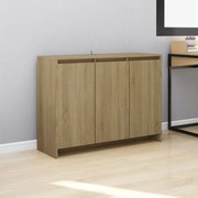 Μπουφές Sonoma Δρυς 102x33x75 εκ. Επεξεργασμένο Ξύλο 809776