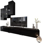 Σύνθεση σαλονιού Pike-Μαύρο