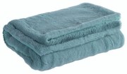 Κουβέρτα Βρεφική Rabbit Fur Hug Dusty Aqua Nef-Nef Κούνιας 80x110cm Πολυέστερ