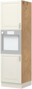 Επιδαπέδιο ντουλάπι φούρνου ψηλό Toscana K21-60-2KR-Καρυδί - 60.00Χ60.00Χ216.00cm
