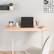 vidaXL Επιφάνεια Γραφείου 100x50x2,5 εκ. από Μασίφ Ξύλο Οξιάς