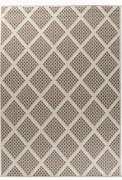 Σετ Χαλιά Κρεβατοκάμαρας 3Τμχ. Arvel 54005-160 Beige-Brown Merinos ΣΕΤ (2 67x140 &amp; 67x220) Συνθετικό Υλικό