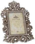 Κορνίζα Polyresin Σκαλιστή Ασημί 20x2x29εκ. iliadis 89738