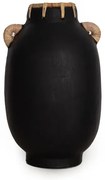 Διακοσμητικό Βάζο Usiris Black (21x35) Soulworks 0750014