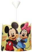 Φωτιστικό Κρεμαστό Παιδικό Micky &amp; Minnie Μονόφωτο 1xE27 Ø30xH28-70cm ARlight 0133078