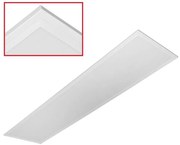 Adeleq Φωτιστικό Ψευδοροφής Led Panel 30x120cm 50W 6300K Λευκό 21-12050100