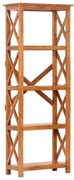 Βιβλιοθήκη 60x30x160 εκ. Μασίφ Ξύλο Ακακίας με Μελί Φινίρισμα 289625
