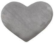 ΒΡΕΦΙΚΟ ΜΑΞΙΛΑΡΙ ΦΙΓΟΥΡΑΣ 30x30cm SAINT CLAIR - HEART SILVER