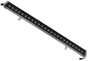 05121 GloboStar® GLOBOSTAR® WASHER-MOZA 05121 Μπάρα Φωτισμού Wall Washer LED 72W 7200lm 10-30° DC 24V Αδιάβροχο IP66 RGB Dimmable - Γκρι Ανθρακί - Μ100 x Π7.4 x Υ7cm - 3 Χρόνια Εγγύηση