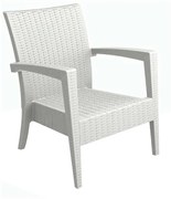 SIESTA MIAMI WHITE ΠΟΛΥΘΡΟΝΑ 72Χ76Χ89εκ. ΠΟΛ/ΝΙΟΥ 72Χ76Χ89εκ.53.0082