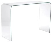 Κονσόλα GLASSER Bent Glass - Γυαλί Clear 110x35x75cm