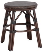ΣΚΑΜΠΟ ΑΛΟΥΜΙΝΙΟΥ CHINO HM6285.01 BAMBOO LOOK ΚΑΦΕ-TEXTILENE ΚΑΦΕ Φ36x46Υεκ.