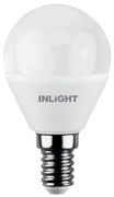 InLight E14 LED G45 5,5watt 4000K  Φυσικό Λευκό 7.14.05.14.2