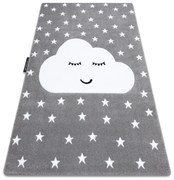 Χαλί PETIT CLOUD αστέρια γκρι