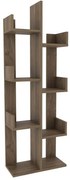 Βιβλιοθήκη Luisa 322RTC1105 50x22x137cm Walnut