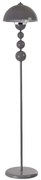 Φωτιστικό Δαπέδου 534LUN4639 Φ30x155cm 1xE27 40W Grey Opviq
