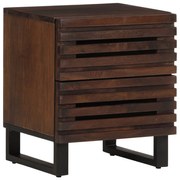 vidaXL Κομοδίνο 40 x 33 x 46 εκ. από Μασίφ Ξύλο Μάνγκο