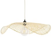 Φωτιστικό Οροφής Boho Melemele 01841 Φ75x10cm 1xE27 Beige GloboStar