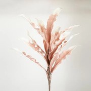 ΦΥΛΛΟ/ΚΛΑΔΙ, FOAM,ΡΟΖ, 100cm (Συσκευασία 3 τεμαχίων)