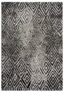 Χαλί (160x230) Polcarpet Damask 3889 Grey Black