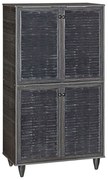 Παπουτσοθήκη Ronan 249-000018 70,5x35x122cm Wenge Particle Board