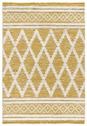 Beauty Home Χαλί βαμβακερό Morocotton 9236 150x220 Κίτρινο