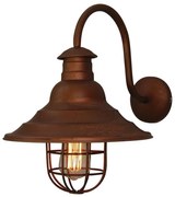 Φωτιστικό Τοίχου - Απλίκα HL-216SG-1W 77-2951 Felicia Copper  Homelighting Μέταλλο