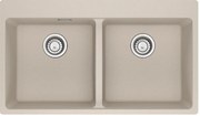Franke Maris MRG 620-39-39 Ένθετος Γρανιτένιος Νεροχύτης με απλή βαλβίδα 90cm Coffee