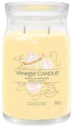 Αρωματικό Κερί Signature Vanilla Cupcake Large 1629969E 9,3x15,7cm Yellow Yankee Candle