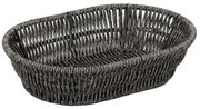 Καλάθι Ψωμιού Οβάλ (28x20x7) Espiel Grey Large KOD207