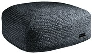 Πούφ Jute 50x50x25εκ. Boho Anthracite Guy Laroche